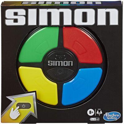 Hasbro - Simon Classic - Electronic Game - GAMES (MISC) - Multicolor Hasbro - Simon Classic - Electronic Game - GAMES (MISC) - Multicolor