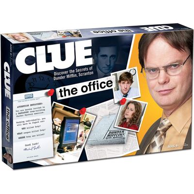 USAoploy - CLUE: The Office - Dunder Mifflin Collectible Mystery Board Game, Ages 9+, 2-6 Players USAoploy - CLUE: The Office - Dunder Mifflin Collectible Mystery Board Game, Ages 9+, 2-6 Players