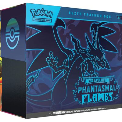 Pokémon - Trading Card Game: Mega Evolution - Phantasmal Flames Elite Trainer Box Pokémon - Trading Card Game: Mega Evolution - Phantasmal Flames Elite Trainer Box