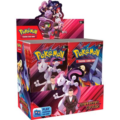 Pokémon - Trading Card Game: Scarlet & Violet Destined Rivals Booster Box (36 Packs) Pokémon - Trading Card Game: Scarlet & Violet Destined Rivals Booster Box (36 Packs)