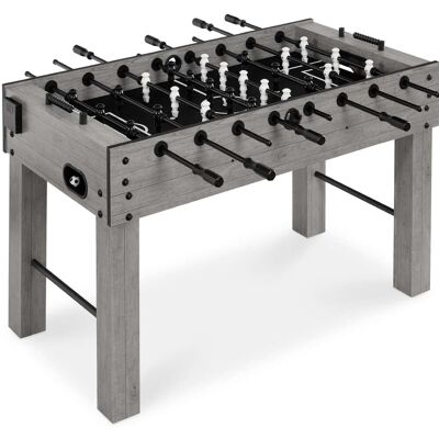 Best Choice Products - Large 54in Full-Size Foosball Table for Home, Game Room w/ 2 Balls, 2 Cup Holders - Gray Best Choice Products - Large 54in Full-Size Foosball Table for Home, Game Room w/ 2 Balls, 2 Cup Holders - Gray