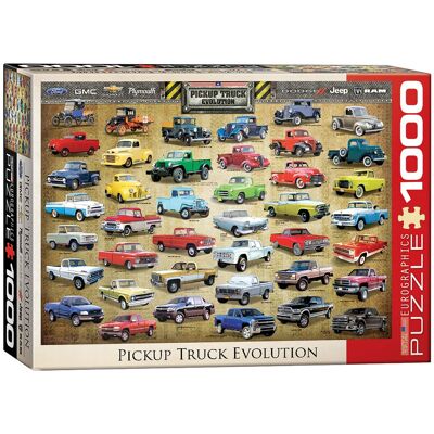 Eurographics - Pickup Truck Evolution Puzzle, 1000 Pieces Eurographics - Pickup Truck Evolution Puzzle, 1000 Pieces