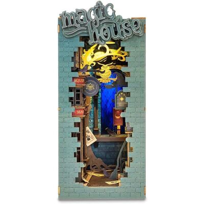 3D Puzzle - DIY 3D Book Nook Kit: Magic House 216 pieces 3D Puzzle - DIY 3D Book Nook Kit: Magic House 216 pieces