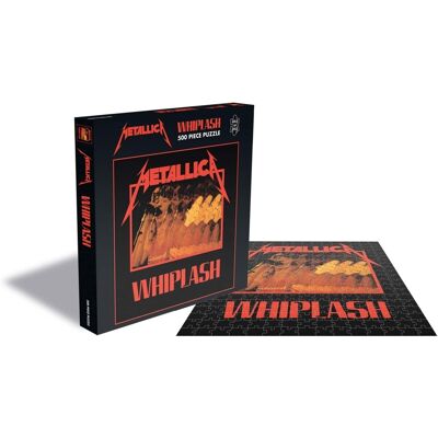 PopMarket - Metallica - RockSaws - Metallica Whiplash (500 Piece Jigsaw Puzzle) - GAMES (MISC) - Multicolor PopMarket - Metallica - RockSaws - Metallica Whiplash (500 Piece Jigsaw Puzzle) - GAMES (MISC) - Multicolor