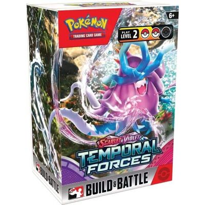 Pokémon - Trading Card Game: Scarlet & Violet Temporal Forces Build & Battle Box - SV05 Pokémon - Trading Card Game: Scarlet & Violet Temporal Forces Build & Battle Box - SV05