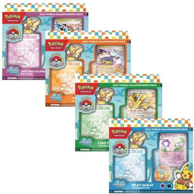 Pokémon - Pokemon World Championships 2025 Decks (One of Each) Pokémon - Pokemon World Championships 2025 Decks (One of Each)