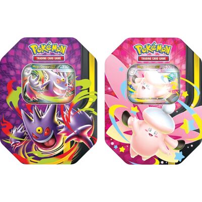 Pokémon - Trading Card Game: Mega Moonlit Tin - Styles May Vary Pokémon - Trading Card Game: Mega Moonlit Tin - Styles May Vary