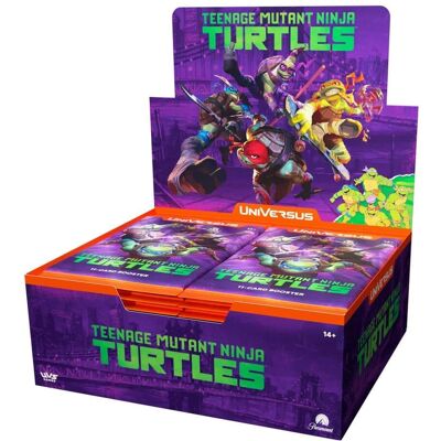 UniVersus - Trading Card Game: Teenage Mutant Ninja Turtles Booster Box (TMNT) UniVersus - Trading Card Game: Teenage Mutant Ninja Turtles Booster Box (TMNT)
