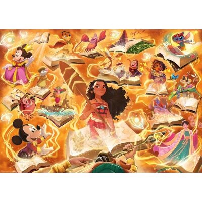 Ravensburger - Disney Lorcana - Glimmers of The Realm: Amber 1000 Piece Jigsaw Puzzle Premium Quality Made in Europe F Ravensburger - Disney Lorcana - Glimmers of The Realm: Amber 1000 Piece Jigsaw Puzzle Premium Quality Made in Europe F