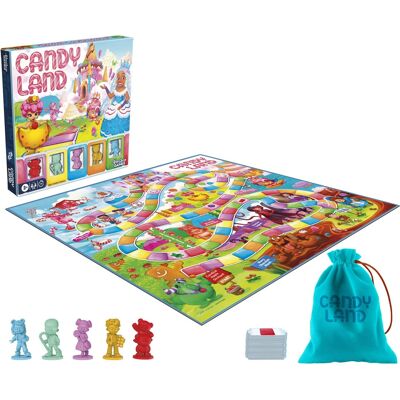 Hasbro - Candy Land - Board Game - GAMES (MISC) - Multicolor Hasbro - Candy Land - Board Game - GAMES (MISC) - Multicolor