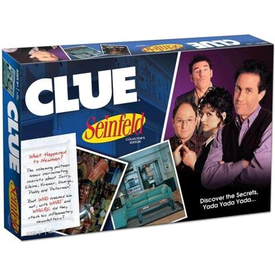 USAoploy - Seinfeld Clue Board Game 3-6 Players - Blue USAoploy - Seinfeld Clue Board Game 3-6 Players - Blue