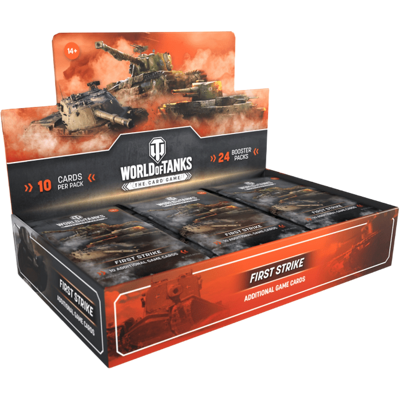 Wargaming.net - World Of Tanks - First Strike 24-Pack Booster Display Wargaming.net - World Of Tanks - First Strike 24-Pack Booster Display