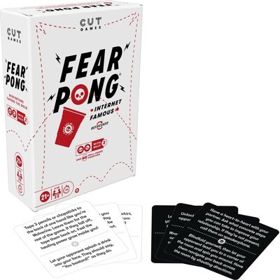 Hasbro - Fear Pong - Adult Party Game - GAMES (MISC) - Multicolor Hasbro - Fear Pong - Adult Party Game - GAMES (MISC) - Multicolor