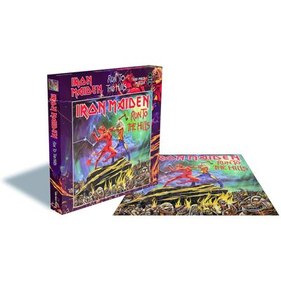 PopMarket - Iron Maiden - RockSaws - Iron Maiden Run To The Hills (500 Piece Jigsaw Puzzle) - GAMES (MISC) - Multicolor PopMarket - Iron Maiden - RockSaws - Iron Maiden Run To The Hills (500 Piece Jigsaw Puzzle) - GAMES (MISC) - Multicolor
