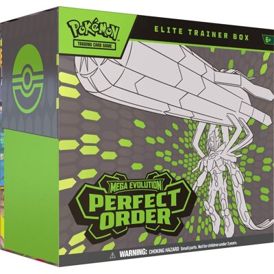 Pokémon - Trading Card Game: Mega Evolution - Perfect Order Elite Trainer Box Pokémon - Trading Card Game: Mega Evolution - Perfect Order Elite Trainer Box