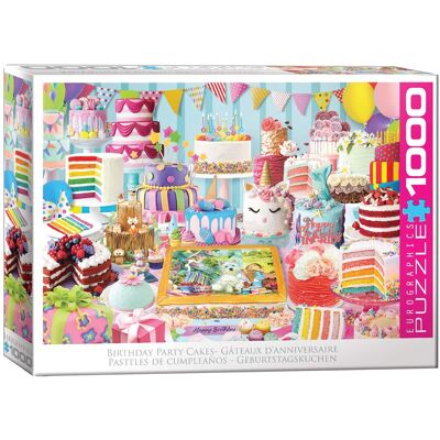 Eurographics - Birthday Cake Party - 1000 Piece Puzzle Eurographics - Birthday Cake Party - 1000 Piece Puzzle