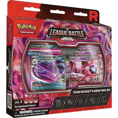 Pokémon - Trading Card Game: Team Rocket’s Mewtwo ex League Battle Deck Pokémon - Trading Card Game: Team Rocket’s Mewtwo ex League Battle Deck