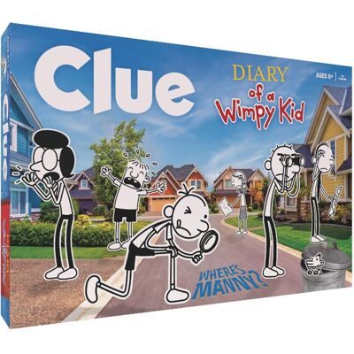 USAoploy - Diary Of A Wimpy Kid Clue Board Game USAoploy - Diary Of A Wimpy Kid Clue Board Game