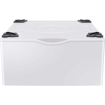Samsung - Washer/Dryer Laundry Pedestal with Storage Drawer - White Samsung - Washer/Dryer Laundry Pedestal with Storage Drawer - White