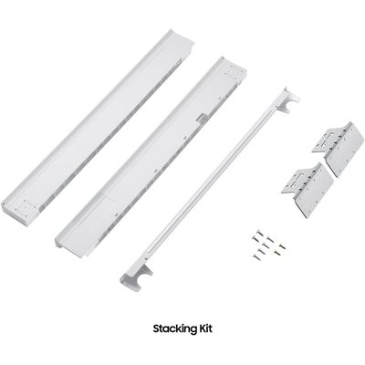 Stacking Kit for Samsung DV45DG6000HW Heat Pump Dryer and Matching Washer - White Stacking Kit for Samsung DV45DG6000HW Heat Pump Dryer and Matching Washer - White
