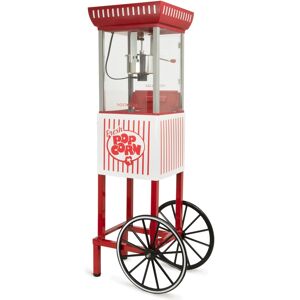 Nostalgia - Vintage 2.5-oz. Popcorn Cart, 45-Inches Tall - Red Nostalgia - Vintage 2.5-oz. Popcorn Cart, 45-Inches Tall - Red