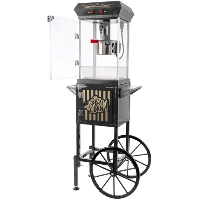 Great Northern - Popcorn Machine with Cart and 6 oz Stainless Steel Kettle Vintage Style Retro Popcorn Maker Machine on Wheels - Red Great Northern - Popcorn Machine with Cart and 6 oz Stainless Steel Kettle Vintage Style Retro Popcorn Maker Machine on Wheels - Red