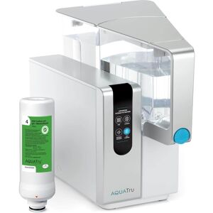 AquaTru - Classic Alkaline Countertop Water Filter System for PFAS &Other Contaminants 4-Stage Reverse Osmosis Technology - White AquaTru - Classic Alkaline Countertop Water Filter System for PFAS &Other Contaminants 4-Stage Reverse Osmosis Technology - White