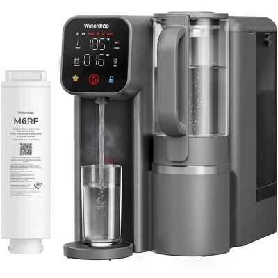 Waterdrop - WD-M6H Instant Hot Reverse Osmosis System Countertop Water Filter, extra M6RF filter Waterdrop - WD-M6H Instant Hot Reverse Osmosis System Countertop Water Filter, extra M6RF filter