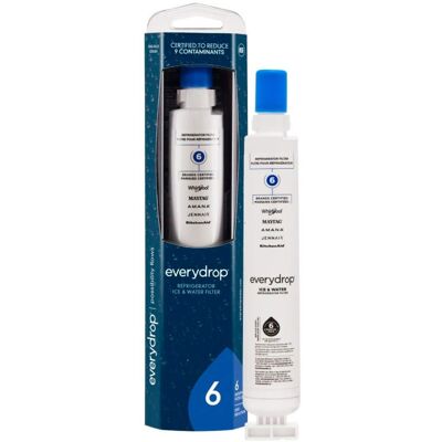Whirlpool - Everydrop 6 Ice and Water Filter - White Whirlpool - Everydrop 6 Ice and Water Filter - White