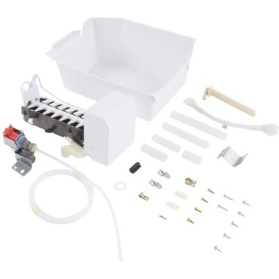 Icemaker Kit for Most Whirlpool Bottom-Mount Refrigerators - White Icemaker Kit for Most Whirlpool Bottom-Mount Refrigerators - White
