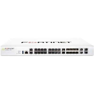 Fortinet - FortiGate FG-100F Firewall w/ FortiCare & FortiGuard UTP, 1-Y FG-100F-BDL-950-12 Fortinet - FortiGate FG-100F Firewall w/ FortiCare & FortiGuard UTP, 1-Y FG-100F-BDL-950-12