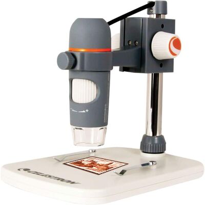 Celestron - Handheld Digital Microscope Pro - White Celestron - Handheld Digital Microscope Pro - White