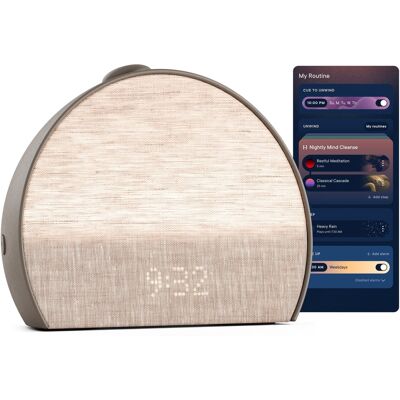 Hatch - Restore 3 Sunrise Alarm Clock, Sound Machine and Smart Light - Cocoa Hatch - Restore 3 Sunrise Alarm Clock, Sound Machine and Smart Light - Cocoa