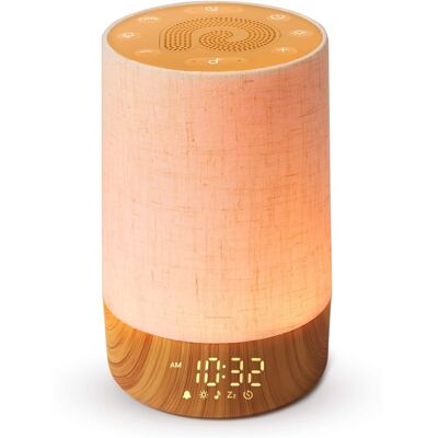 Dazzed Corner - Sunrise Alarm Clock, White Noise, Wake Up Light - Wood Dazzed Corner - Sunrise Alarm Clock, White Noise, Wake Up Light - Wood