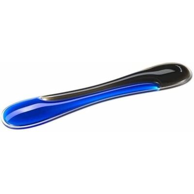 Kensington - Slim Duo Gel Keyboard Wrist Rest - 0.71" Height x 19.29" Width x 3.74" Depth - Gel - Strain - Black, Blue Kensington - Slim Duo Gel Keyboard Wrist Rest - 0.71" Height x 19.29" Width x 3.74" Depth - Gel - Strain - Black, Blue