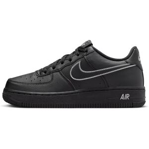 Boys Grade-School Nike Air Force 1 Black/Lt Smoke Grey Sneakers 5.5Y Black/Lt Smoke Grey 5.5Y Boys Grade-School Nike Air Force 1 Black/Lt Smoke Grey Sneakers 5.5Y Black/Lt Smoke Grey 5.5Y