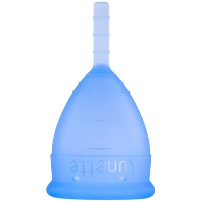 Womanizer Lunette Menstrual Cup-Blue Womanizer Lunette Menstrual Cup-Blue