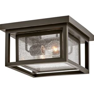 Hinkley Republic 2 - Light Outdoor Ceiling in Oil Rubbed Bronze Hinkley Republic 2 - Light Outdoor Ceiling in Oil Rubbed Bronze
