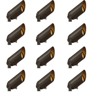 Hinkley 1-Light Outdoor Spot Light Set of 12 in Bronze Hinkley 1-Light Outdoor Spot Light Set of 12 in Bronze