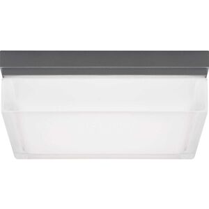 Visual Comfort Modern Boxie 1 - Light Outdoor Ceiling in Charcoal Visual Comfort Modern Boxie 1 - Light Outdoor Ceiling in Charcoal