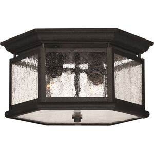 Hinkley Edgewater Outdoor Ceiling Light in Black Hinkley Edgewater Outdoor Ceiling Light in Black