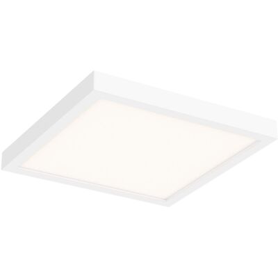DALS Lighting Delta 1-Light Outdoor Ceiling Light in White DALS Lighting Delta 1-Light Outdoor Ceiling Light in White