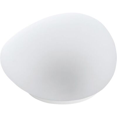 Thesis Solar 1-Light Outdoor Lamp in White Thesis Solar 1-Light Outdoor Lamp in White