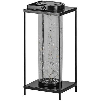 Thesis Solar 50-Light Outdoor Lamp in Black Thesis Solar 50-Light Outdoor Lamp in Black