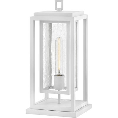 Hinkley Republic 1 - Light Outdoor Post in Textured White Hinkley Republic 1 - Light Outdoor Post in Textured White