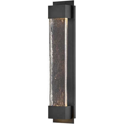 Hinkley Rune Led-Light Outdoor Wall Light in Black Hinkley Rune Led-Light Outdoor Wall Light in Black