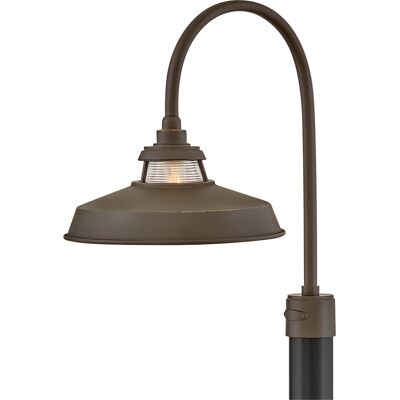 Hinkley Troyer 1-Light Outdoor Post Light in Oil Rubbed Bronze Hinkley Troyer 1-Light Outdoor Post Light in Oil Rubbed Bronze