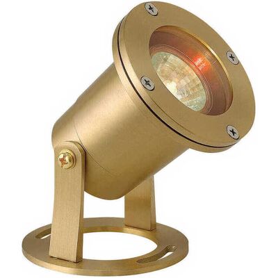Hinkley Accent MR16 Outdoor Pond Light in Brass Hinkley Accent MR16 Outdoor Pond Light in Brass