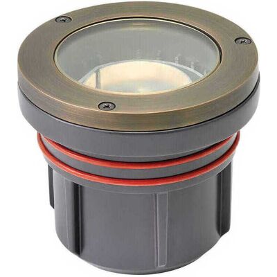 Hinkley Flat Top Well Light 1 - Outdoor Spot in Matte Bronze Hinkley Flat Top Well Light 1 - Outdoor Spot in Matte Bronze