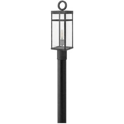 Hinkley Porter Outdoor Post Light in Aged Zinc Hinkley Porter Outdoor Post Light in Aged Zinc